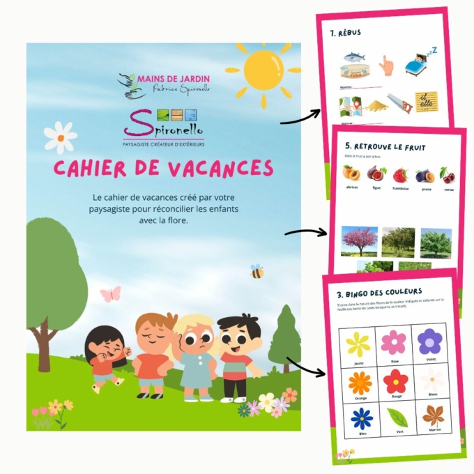 cahier de vacances Spironello